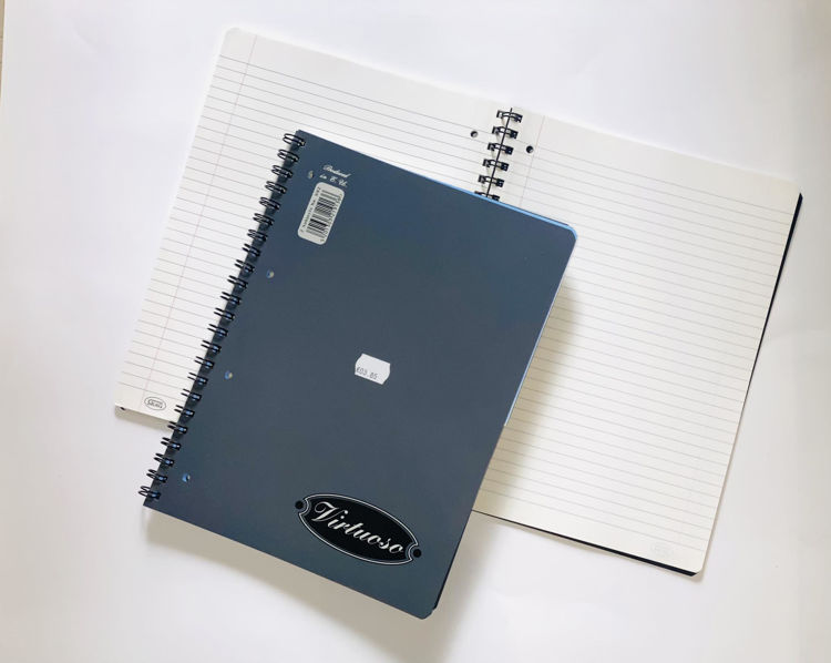 Picture of 892 SKAG VIRTUOSO WIRE BOUND NOTEBOOK WITH TWO DIVIDERS